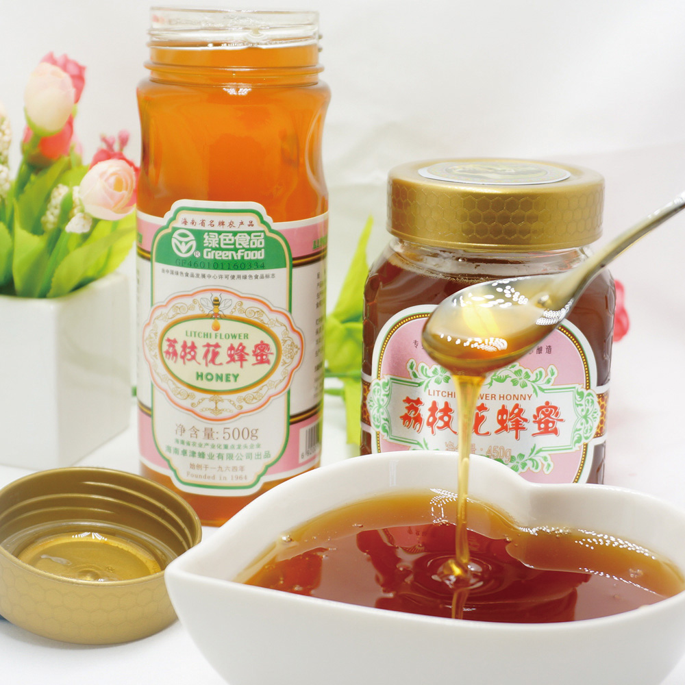 <b>蜂蜜海南卓津荔枝花蜂蜜500g 荔枝林蜜源</b>